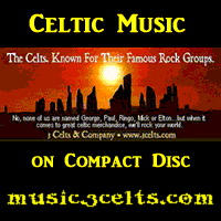Celtic Music on CD • 3 Celts & Company